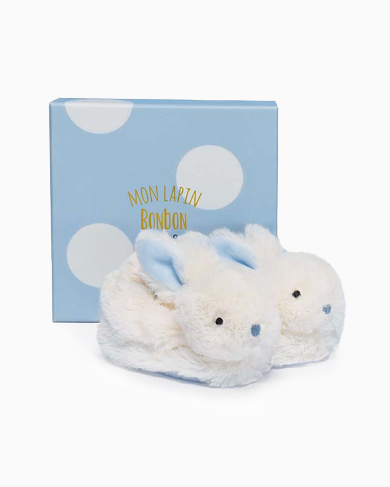 Baby Bunny Booties in Blue