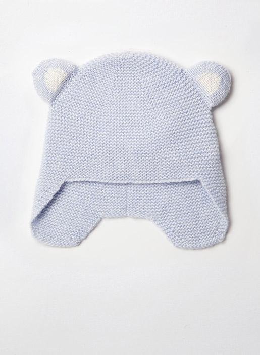 Baby Teddy Hat in Blue